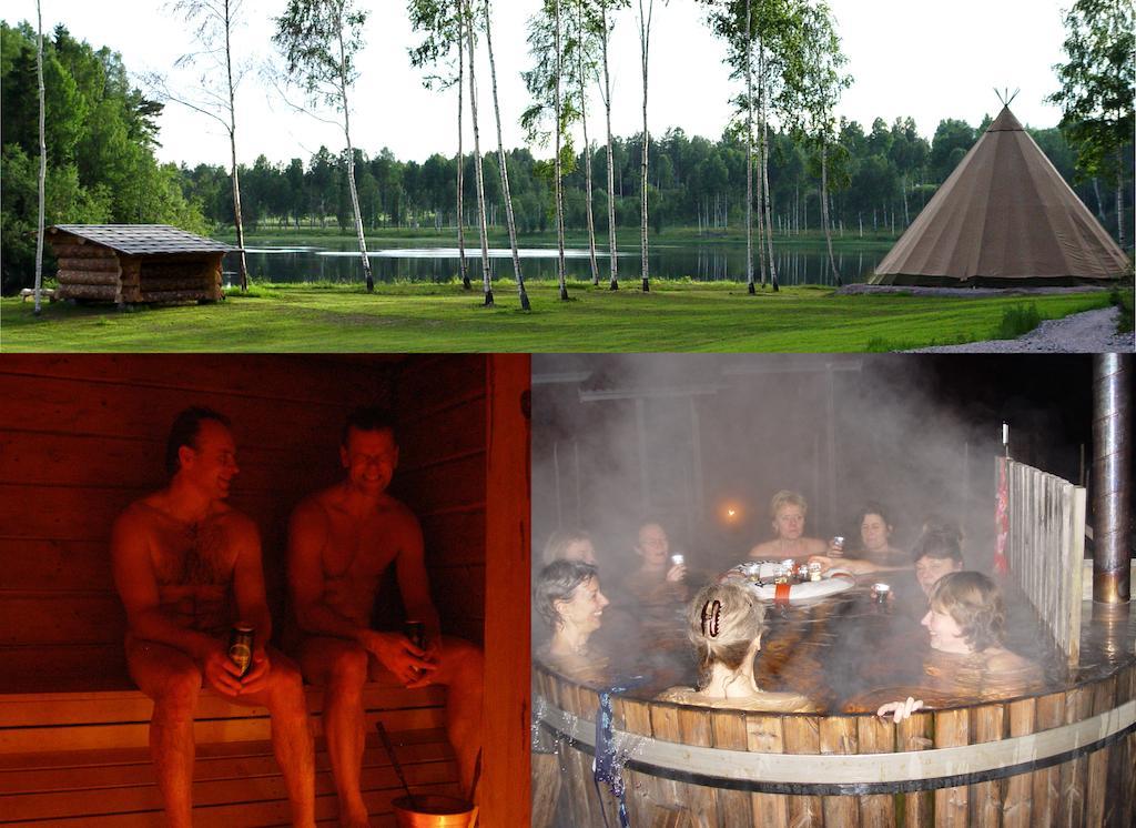 Ratt O Roder Stugby & Konferens Villa Djuras Luaran gambar